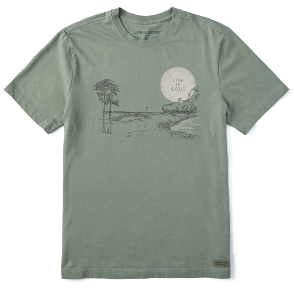 Men's Crusher Tee - Golf Landscape - Life is Good Westport, Canada