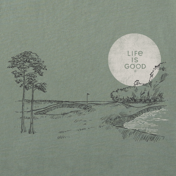 Men's Crusher Tee - Golf Landscape - Life is Good Westport, Canada