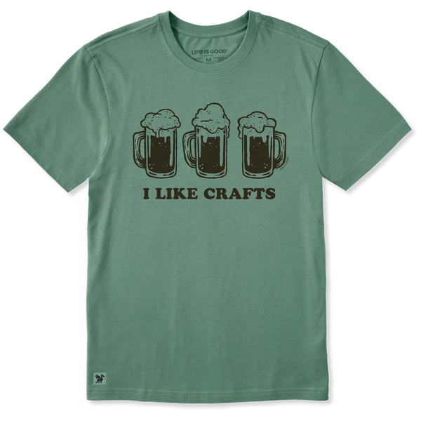 Men's Crusher Tee - I Like Crafts Beers - Life is Good Westport, Canada