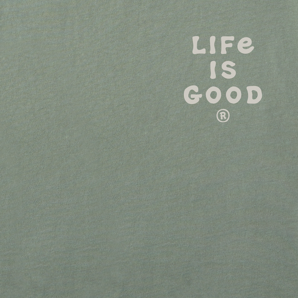 Men's Crusher Tee - Jake Livin' the Dream - Life is Good Westport, Canada