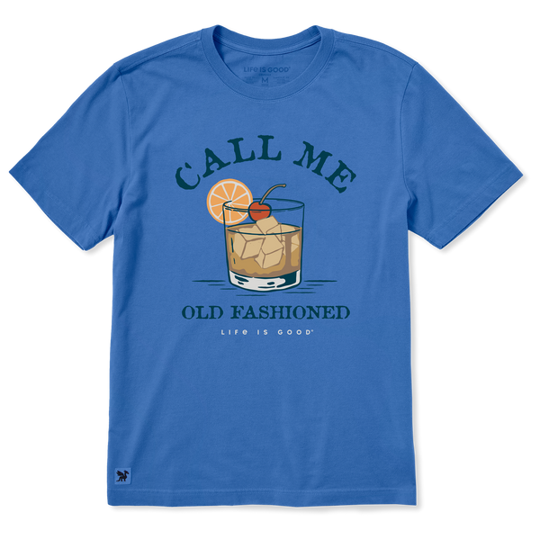 Men's Crusher Tee - Call me Old Fashion - Life is Good Westport, Canada