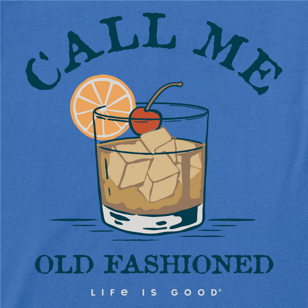 Men's Crusher Tee - Call me Old Fashion - Life is Good Westport, Canada