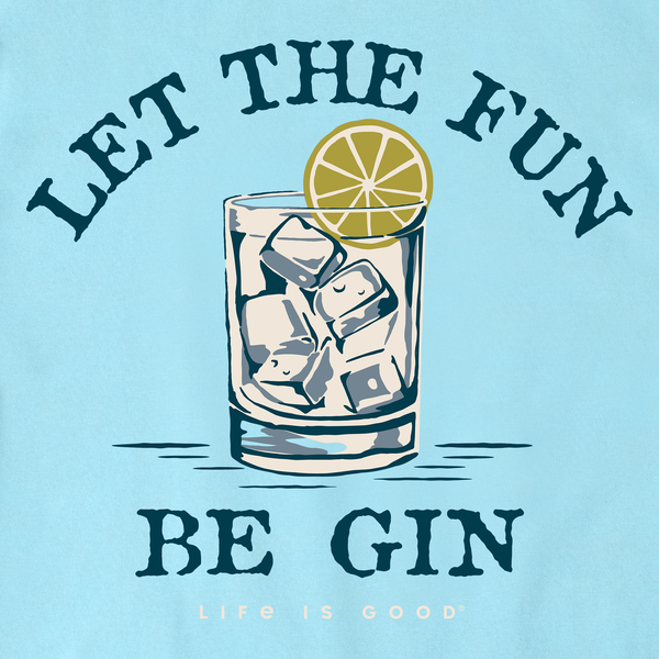 Men's Crusher Tee - Let the Fun Be Gin - Life is Good Westport, Canada