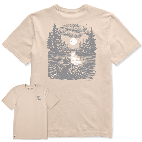 Men's Crusher Tee - Full Moon Canoe