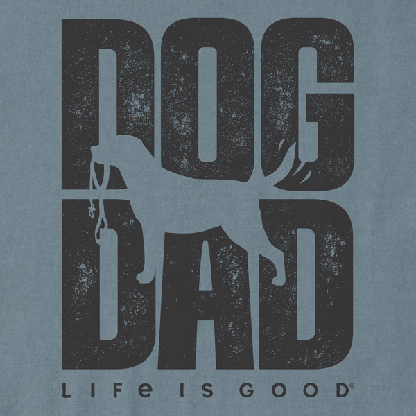 Men's Crusher-LITE Tee - Dog Dad Stack - Life is Good Westport, Canada
