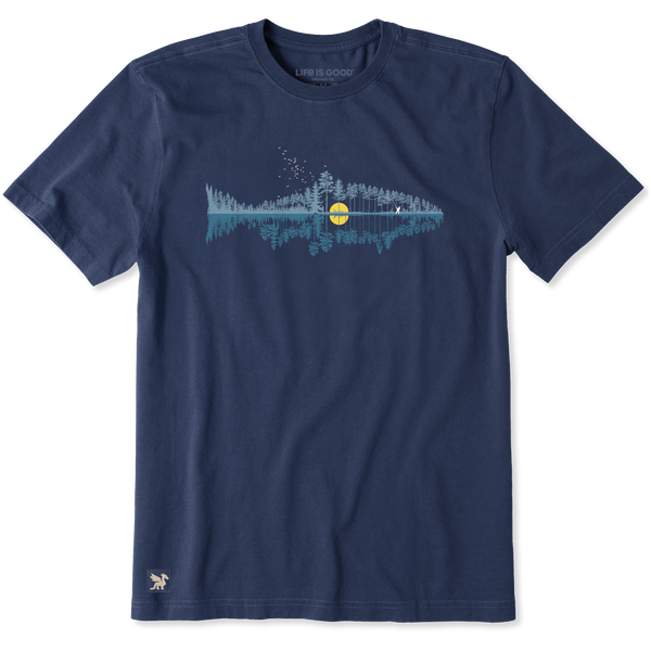 Men's Crusher-LITE Tee - Fishscape - Life is Good Westport, Canada