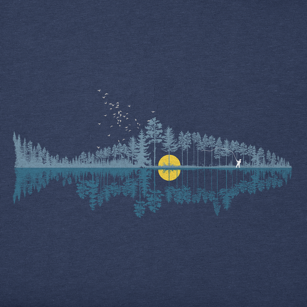 Men's Crusher-LITE Tee - Fishscape - Life is Good Westport, Canada