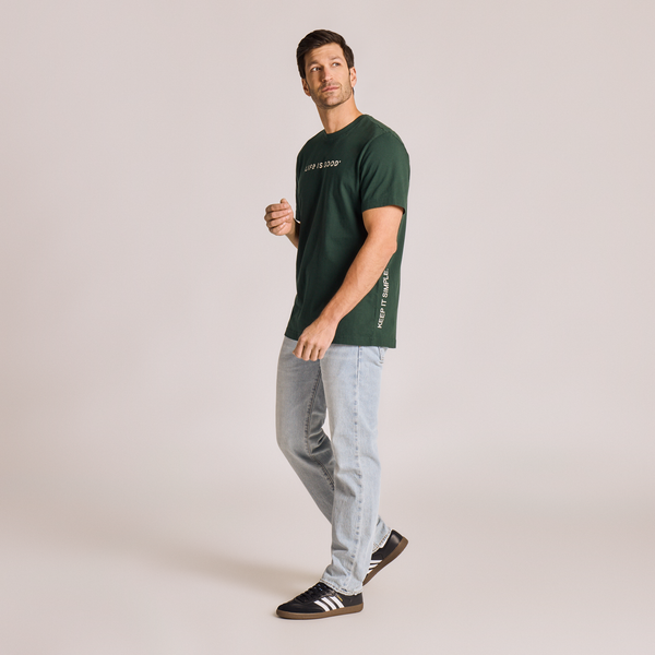 Men's Crusher-LITE Tee - Keep it Simple - Life is Good Westport, Canada