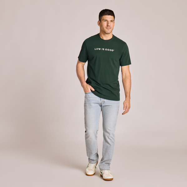Men's Crusher-LITE Tee - Keep it Simple - Life is Good Westport, Canada