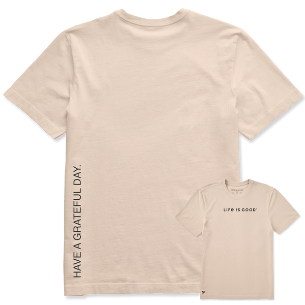 Men's Crusher-LITE Tee-  Have a Grateful Day - Life is Good Westport, Canada