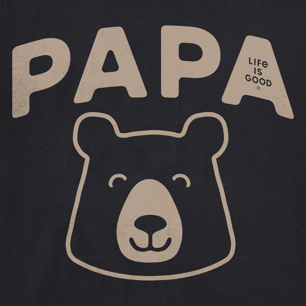 Men's Crusher-LITE Tee - Papa Bear Head