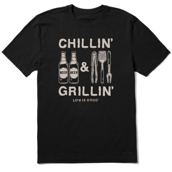 Men's Crusher-LITE Tee - Chillin 'n Grillin'