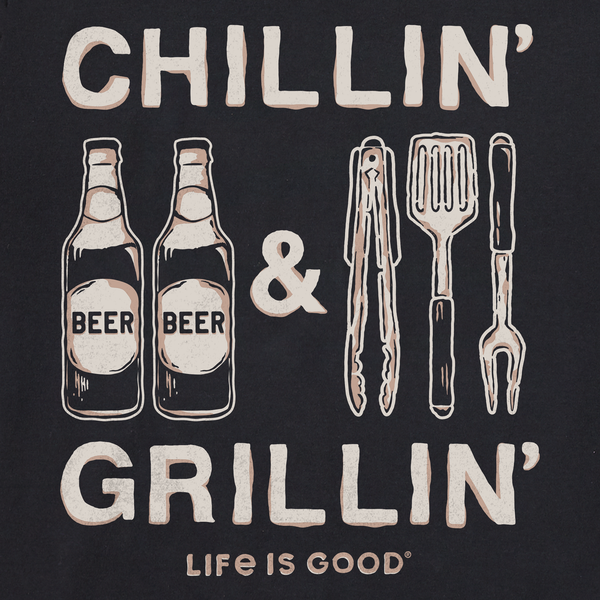 Men's Crusher-LITE Tee - Chillin 'n Grillin'