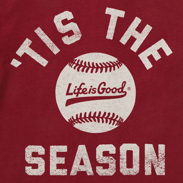 Men's Crusher-LITE Tee - 'Tis the Season Baseball