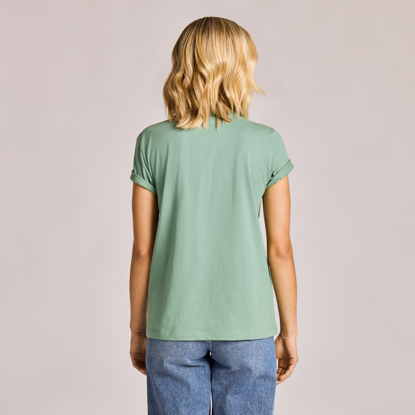Women's Crusher Tee - Watercolor Lakeside - Life is Good Westport, Canada