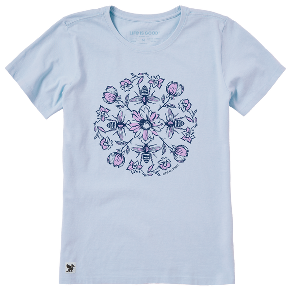 Women's Crusher Tee - Flowers and Bees