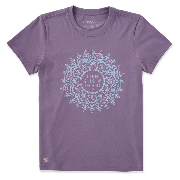 Women's Crusher Tee - Fleur Mandala