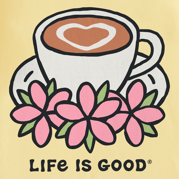 Women's  Crusher-LITE Vee - Latte Heart