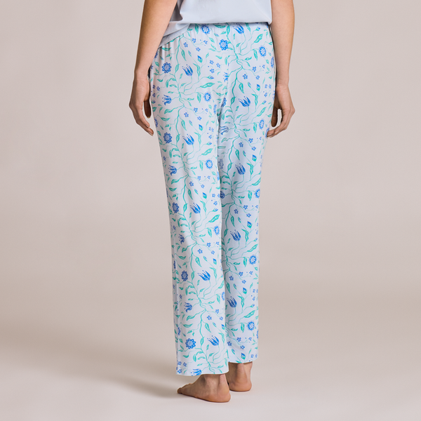 Women's Lightweight Sleep Pants- Climbing Floral