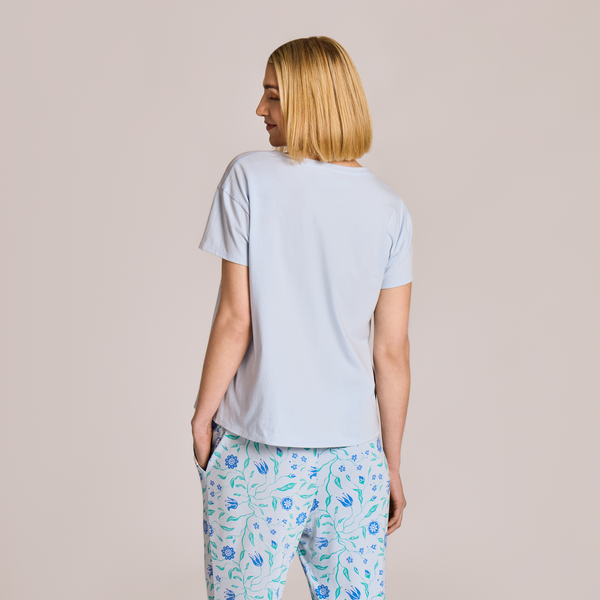 Women's Snuggle Up Sleep Vee - I Love My Dog