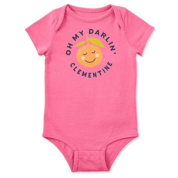 Crusher Baby Bodysuit - Oh My Darlin' Clementine - Life is Good Westport, Canada