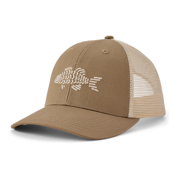 Trucker Hat -Tribal Scale Fish - Life is Good Westport, Canada