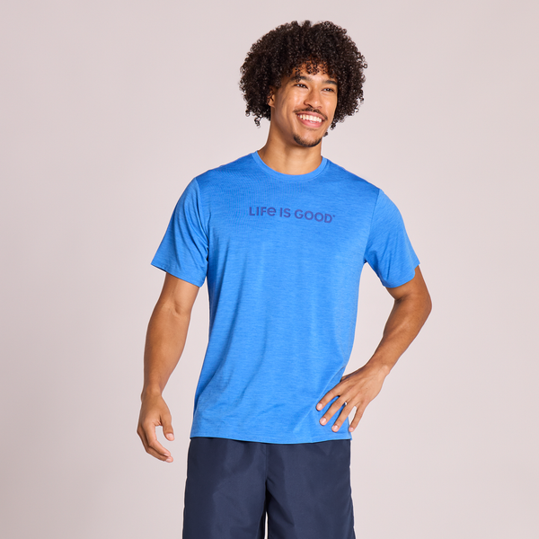 Men's Sun Crusher Tee - Life is Good Athletic Blue