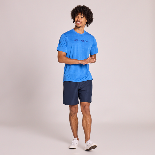 Men's Sun Crusher Tee - Life is Good Athletic Blue