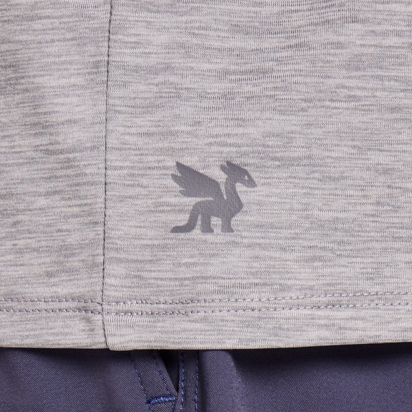 Men's Sun Crusher Tee - Life is Good Heather Grey