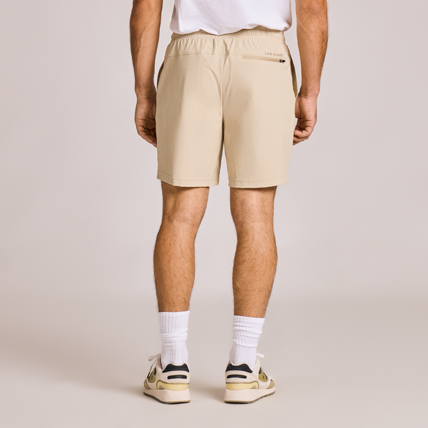 Men's Everyday Short - Solid Sand Khaki