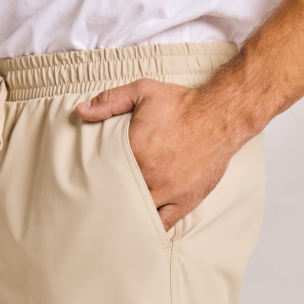 Men's Everyday Short - Solid Sand Khaki