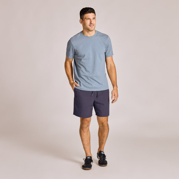 Men's Everyday Short - Solid Inkwell Blue