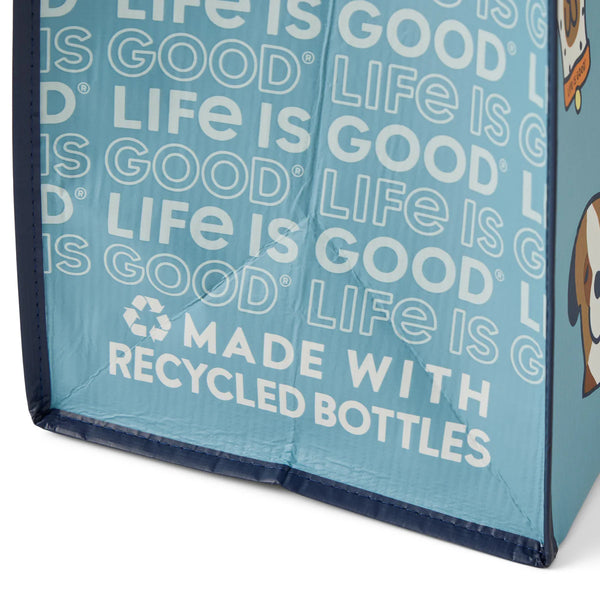 Small Recycle Tote - Plenty of Pups