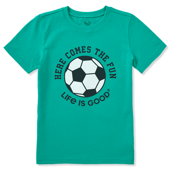 Kids Crusher Tee - Here Comes the Fun Soccer