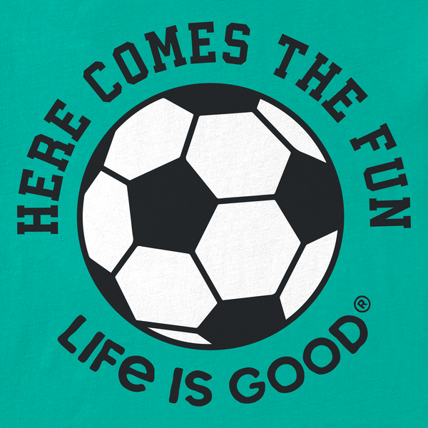 Kids Crusher Tee - Here Comes the Fun Soccer