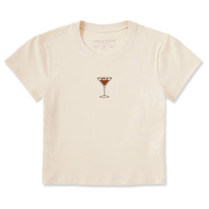 Women's Crusher-LITE Shrunken Tee - Espresso Martini