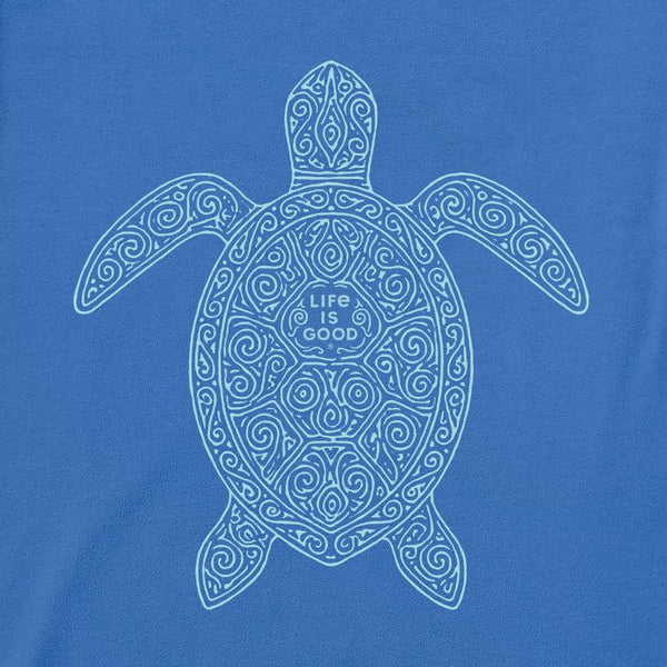 Men's Crusher Tee - Patterned Turtle