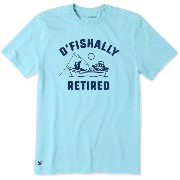 Men's Crusher Tee - O'Fishally Retired