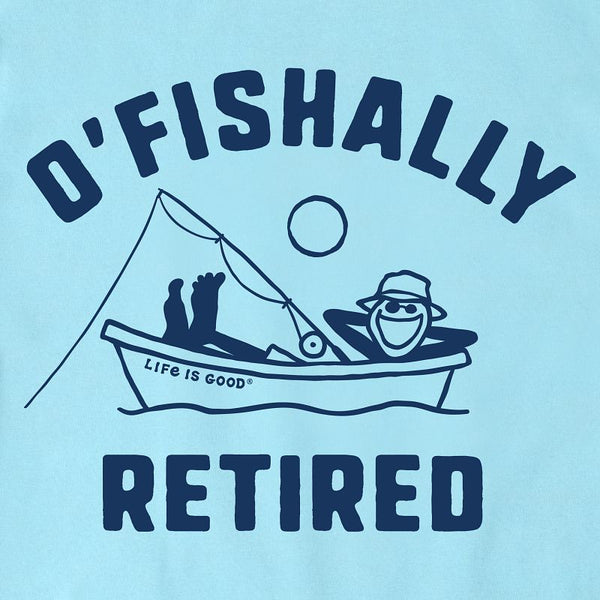 Men's Crusher Tee - O'Fishally Retired