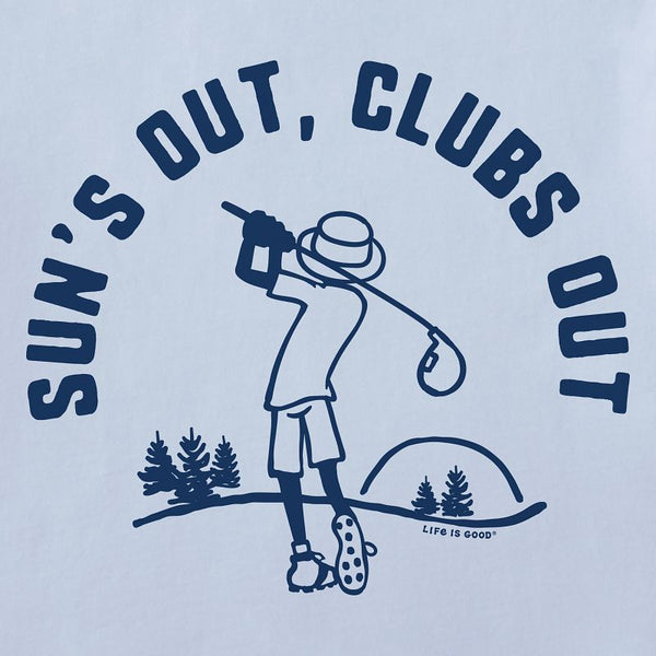 Men's Crusher Tee - Sun's Out Clubs Out