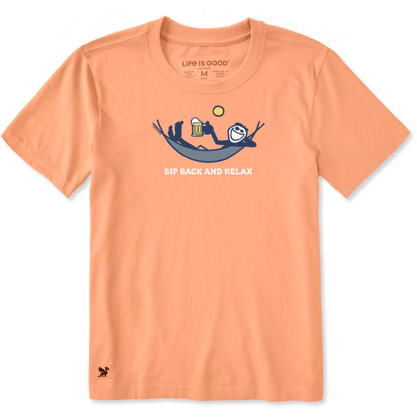 Men's Crusher Tee - Sip Back and Relax