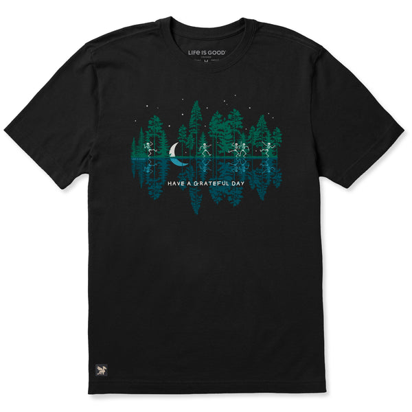 Men's Crusher Tee - Grateful Day Skeleton