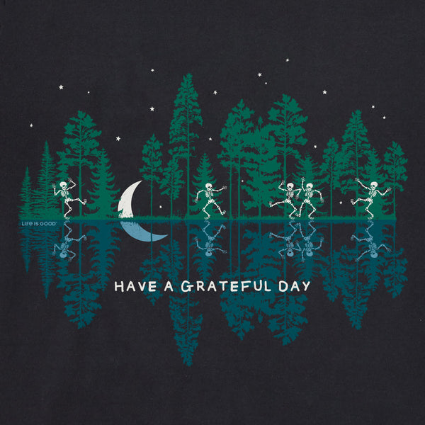 Men's Crusher Tee - Grateful Day Skeleton