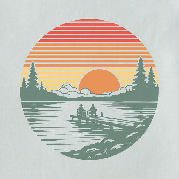 Men's Crusher Tee - Dock Sunset