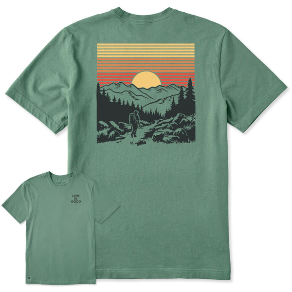 Men's Crusher Tee - Hiker Sunset