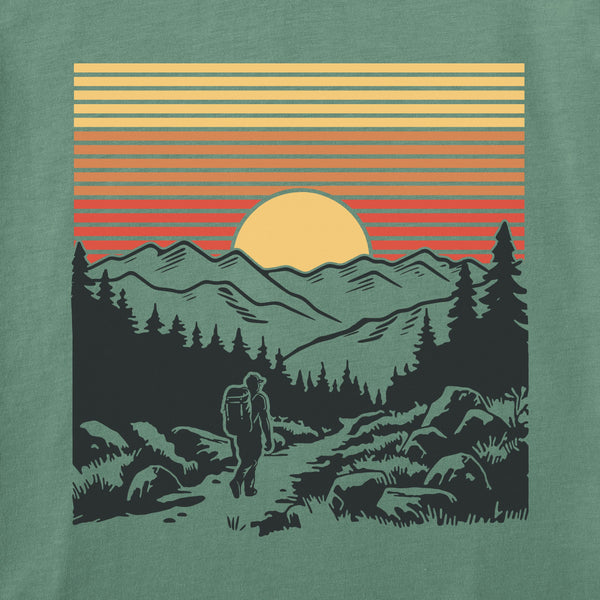 Men's Crusher Tee - Hiker Sunset