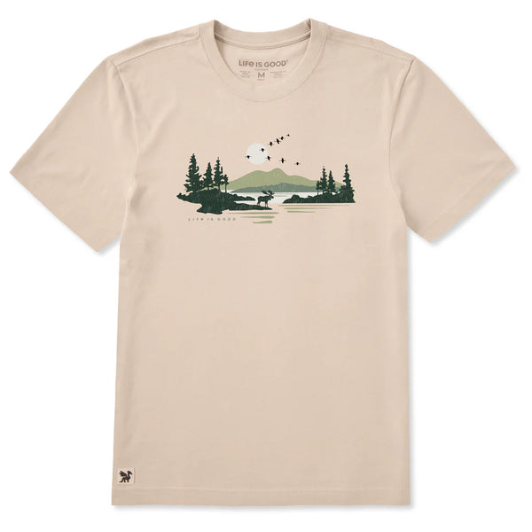 Men's Crusher-LITE Tee - Moose in the Outdoors