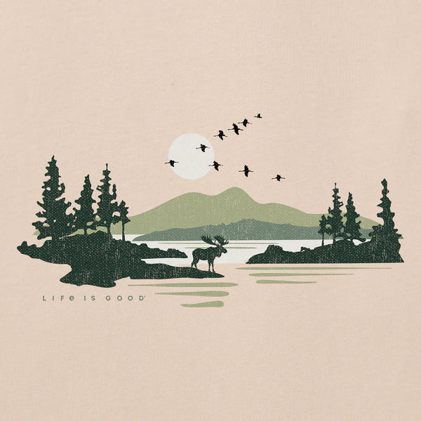Men's Crusher-LITE Tee - Moose in the Outdoors