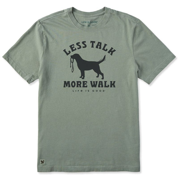 Men's Crusher-LITE Tee - Less Talk More Walk (Dog)
