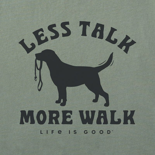 Men's Crusher-LITE Tee - Less Talk More Walk (Dog)